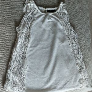 Sfera Women's Crochet Tank Top